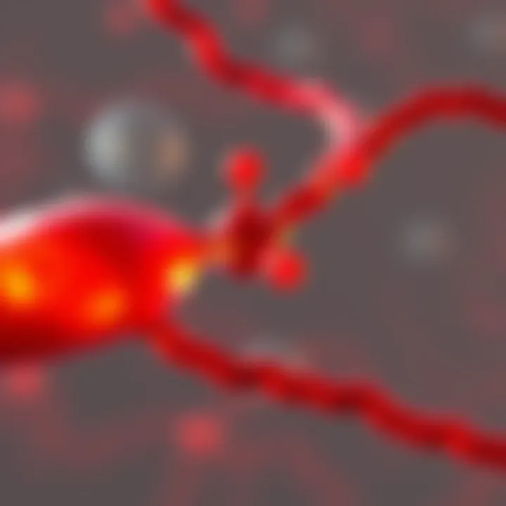 Understanding Ketone Bodies Visual representation of ketone bodies in the bloodstream