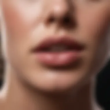 Environmental Factors Affecting Lip Health A serene environment showcasing natural elements that promote skin hydration