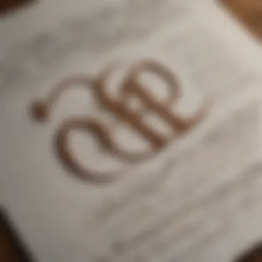 Intricate Calligraphy on Textured Paper Intricate calligraphy handwriting on textured paper