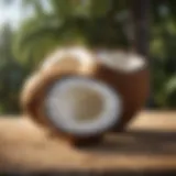 Nutritional composition of coconut