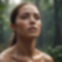 A serene landscape reflecting the essence of consciousness