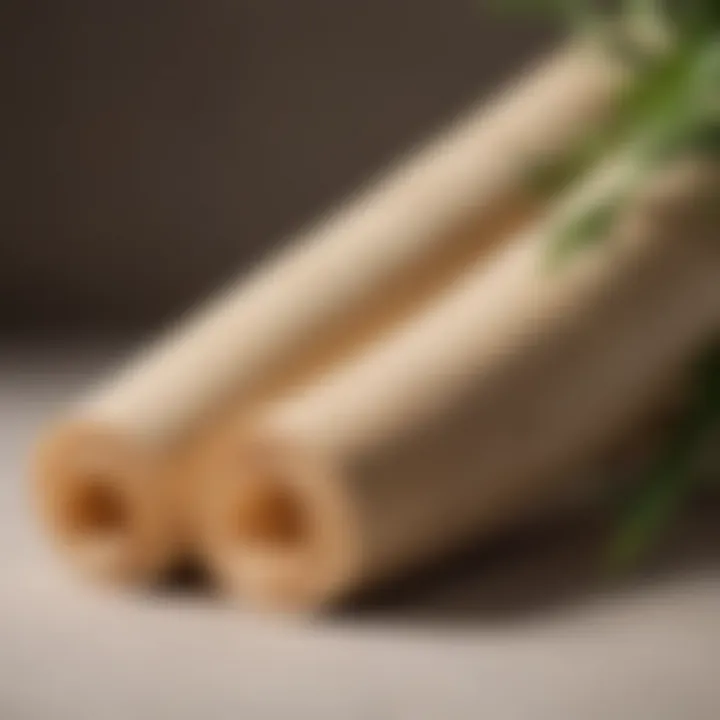 Comparison of Babo bamboo tissue and traditional paper products
