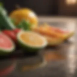 Vibrant fruits and vegetables representing natural immunity boosters