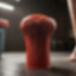 Bloody stool analysis concept