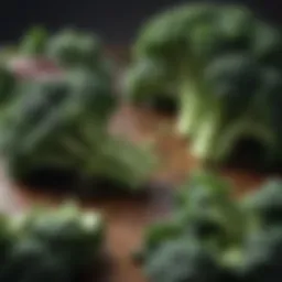 Broccoli and kale superfoods for blood sugar management