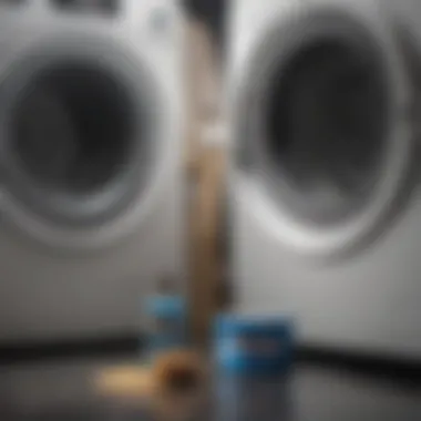 Eco-Friendly Cleaning Solution for Washing Machine Drum Cleaning solution bottle with sponge and brush