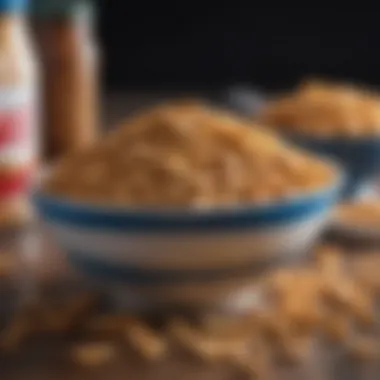 A bowl of fortified cereals highlighting vitamin D enrichment.