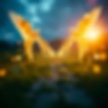 Illuminated pathway of spiritual growth