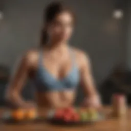 Healthy meals rich in protein and healthy fats tailored for endomorph body type