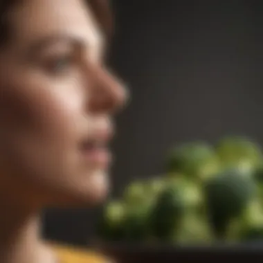 Exploring Digestive Health and Bloating Relationship Digestive health and bloating concept