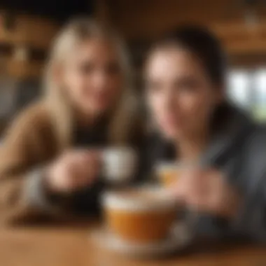 Enjoying a Warm Cup of Bone Broth A health-focused individual enjoying a warm cup of bone broth in a cozy environment