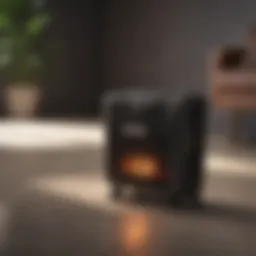 Sleek and modern space heater design