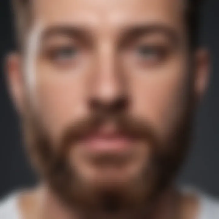 Dermatologist consultation for beard acne treatment