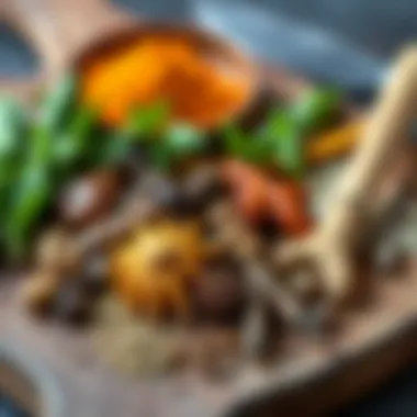 Flavorful Herbs and Spices for Culinary Creativity An array of spices and herbs that enhance flavor in elimination diet recipes