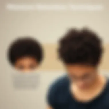 Moisture Retention Techniques for Optimal Hair Health Illustration showing moisture retention techniques for 4C hair