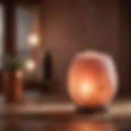 Ethereal Glow of Pink Himalayan Salt Lamp