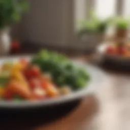 Organic Vegetables on Plate