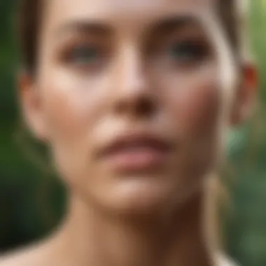 Embracing Nature for Skin Health Natural ingredients highlighting holistic wellness