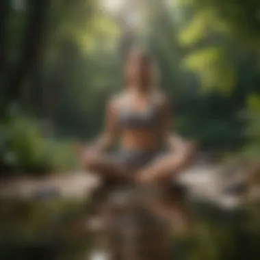 Holistic Wellness Through Meditation and Energy Work A peaceful setting for meditation and energy work, symbolizing holistic wellness.