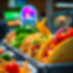 Fresh ingredients used in Taco Bell dishes