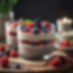 Exquisite Chia Seed Pudding with Berries