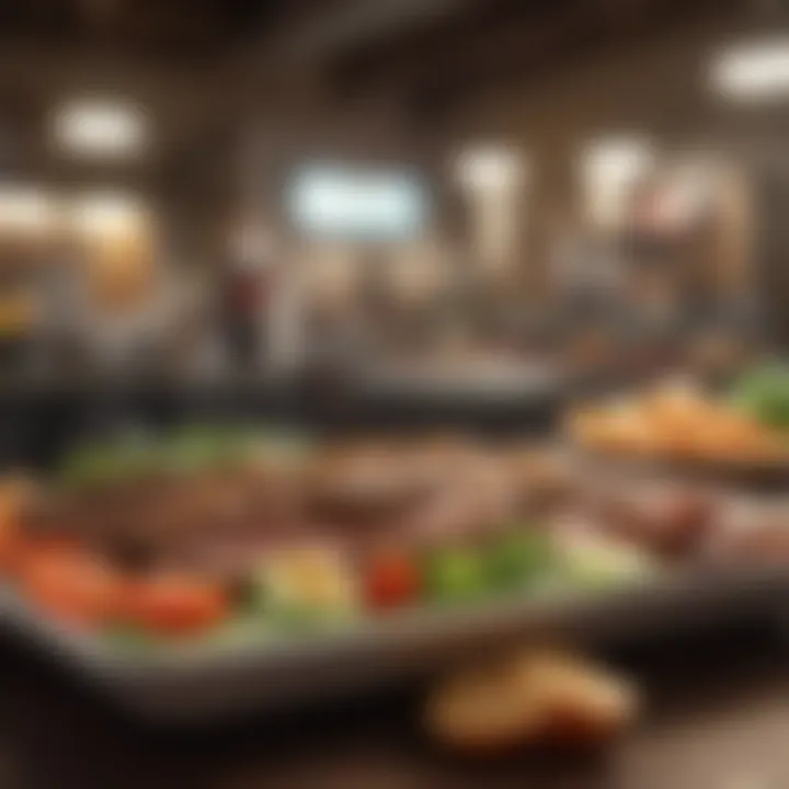 Visual representation of the nutritional benefits of low carb diets