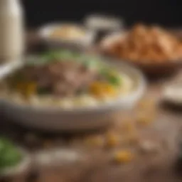 Fresh low salt meal options beautifully presented