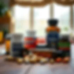 A collection of cognitive-enhancing supplements on a wooden table