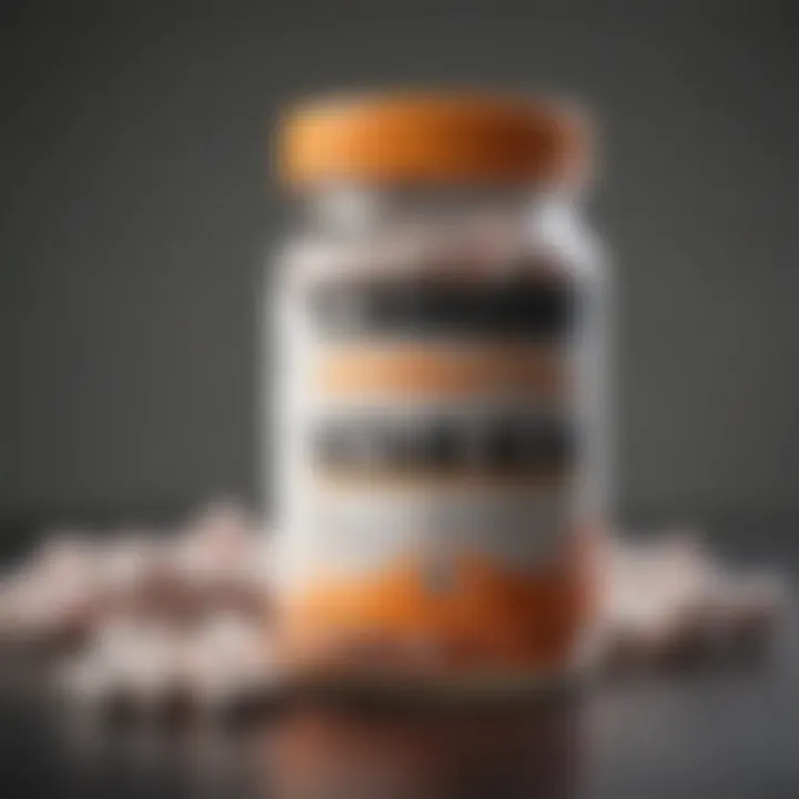 Infographic on dosage recommendations for probiotics