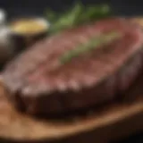 Tender Sirloin Steak with Herb Infusion