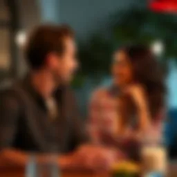 Couple discussing swinging dynamics