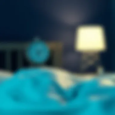 Illustration of the Sleep Cycle and Melatonin Sleep cycle illustration