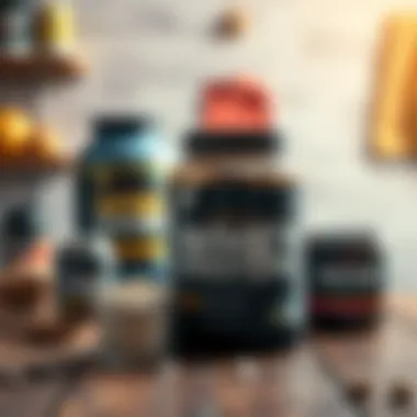 Selecting Quality Whey Protein High-quality whey protein product on a wooden table