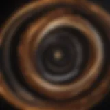 Enigmatic spiral symbol representing energy flow