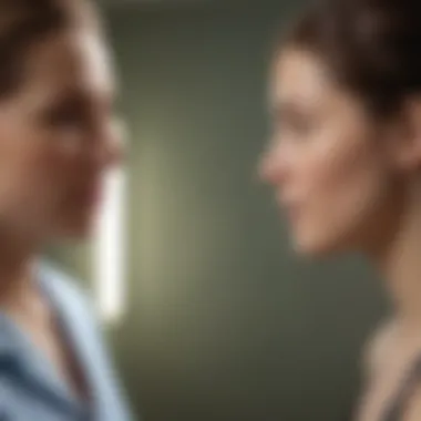 Guidance on Medical Interventions A medical professional discussing options with a patient.