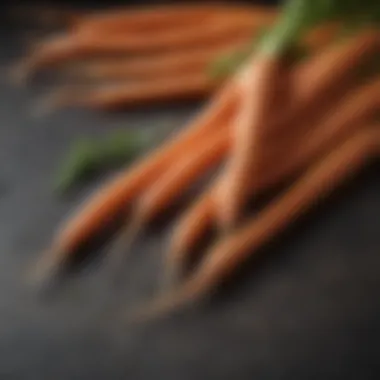 Carrot Sticks Rich in Soluble Fiber for Digestive Health Crunchy Carrot Sticks
