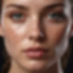 Illustration depicting various causes of dark spots on skin