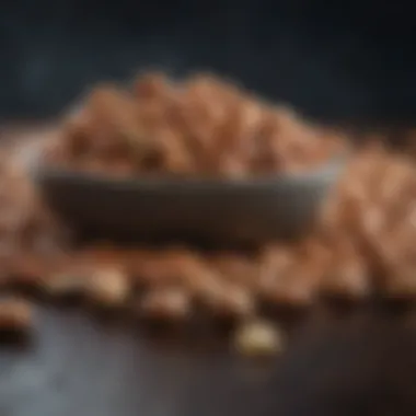 Nuts and Seeds: Nutritional Boost for Gut Health An array of nuts and seeds known for their health benefits
