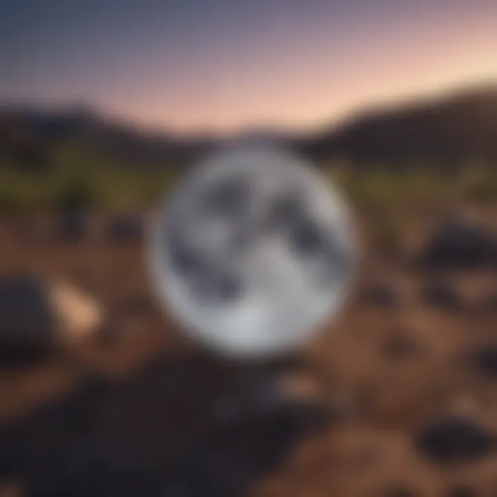 A vibrant landscape showcasing the emotional depth associated with a Gemini Moon.