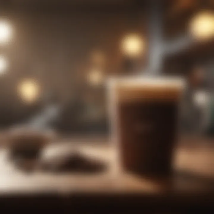 Infographic on health implications of sustained caffeine release