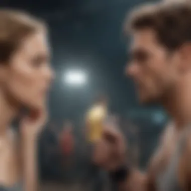 Increased Tension Couple having a heated argument