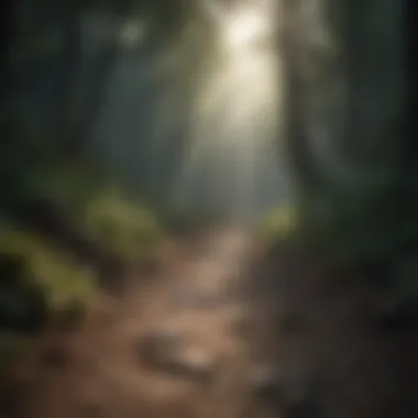 Guiding Light: Symbolic Drawing of a Hopeful Pathway Hopeful Pathway Symbolic Drawing
