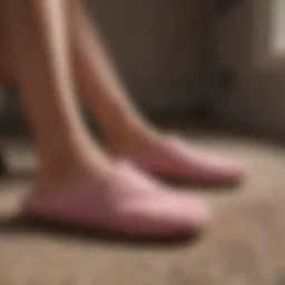 Stylish house shoes offering arch support