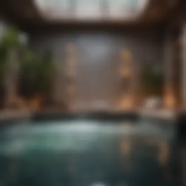 Relaxing Spa for Overall Well-being Relaxing spa environment promoting wellness