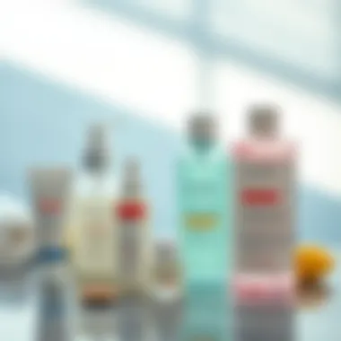 Aftercare products for soothing skin