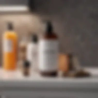 Innovative Hair Care Solutions for Enhanced Growth Advanced hair care products on a bathroom shelf
