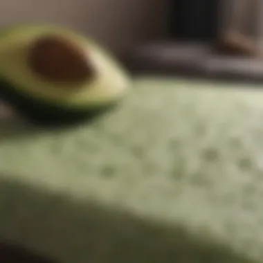 Hypoallergenic Latex Avocado Mattress Pad