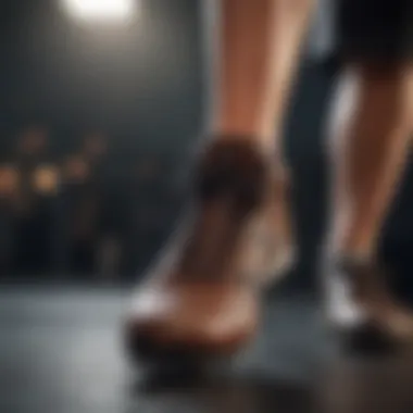 A visual representation of foot types with corresponding shoe recommendations.