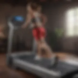 Innovative Lightweight Electric Treadmill