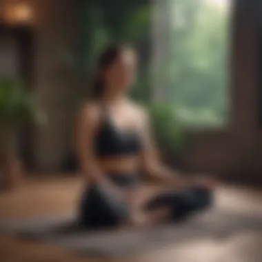 Meditation for Wellness Calm and serene meditation space for wellness
